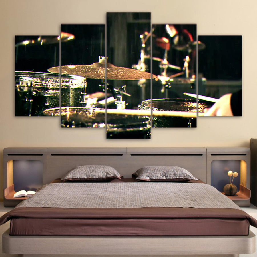 5 Pieces Drums Canvas Art - { shop_name }} - Review
