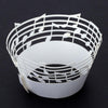 50pcs Laser Cut Delicate Carved Music Notes Cupcake Wrappers - White - { shop_name }} - Review