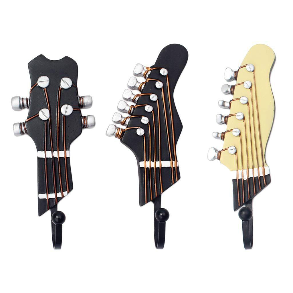 Guitar Heads Wall Hook