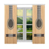 Classical Guitar Window Curtains