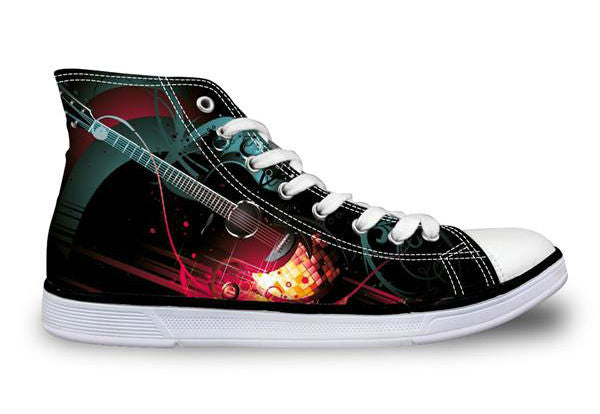 Music Note Flat Sneakers