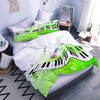 Music Green Bedding Set