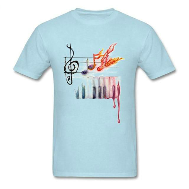 Music Drawing Art T-shirts