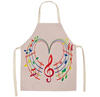 Music Notes Apron