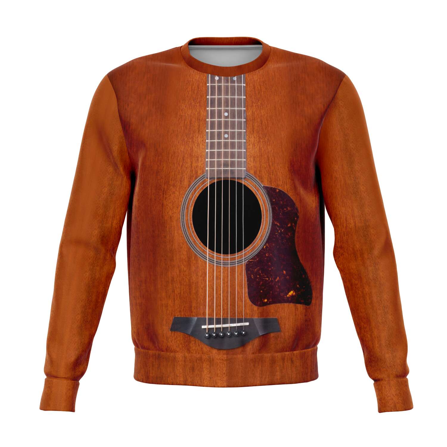 Wood Guitar Men's Sweatshirt