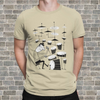 Men Play Drums T-shirt