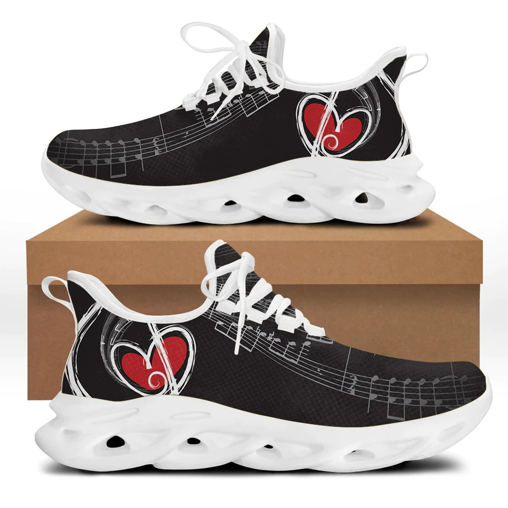Musical Note Cushion Sneakers