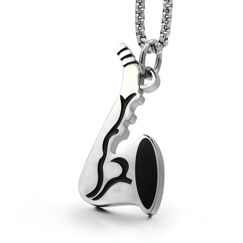 Music Saxophone Necklace