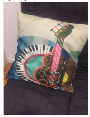 Musical Instruments Home Decor Pillow Case