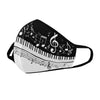 Piano and Music Notes Mask