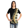 Piano Keys Music Notes T-Shirt