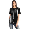 Guitar American Flag T-Shirt