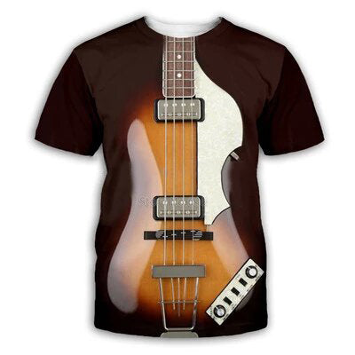 Guitar/Violin Music T-Shirt