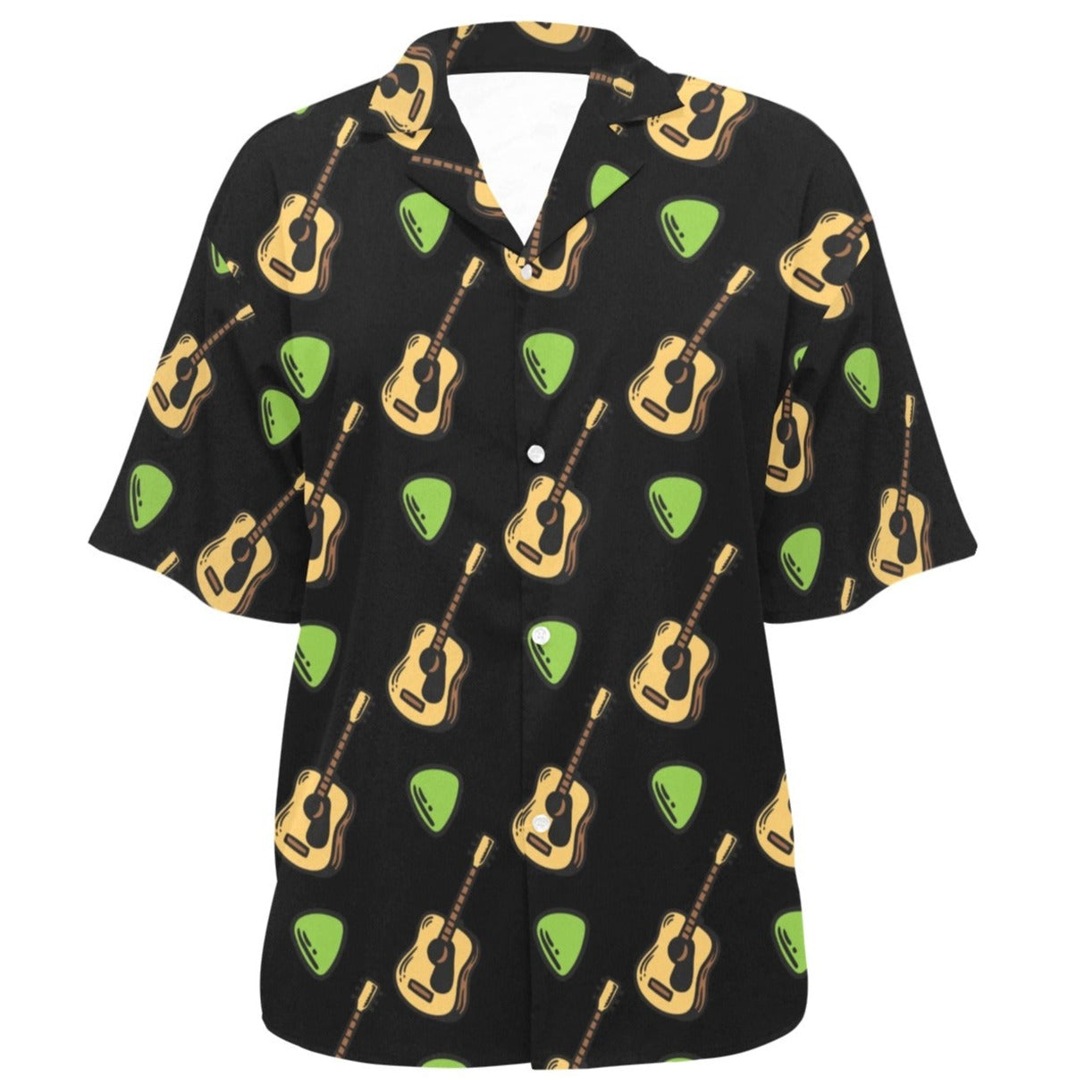 Guitar Seamless Hawaiian Shirt