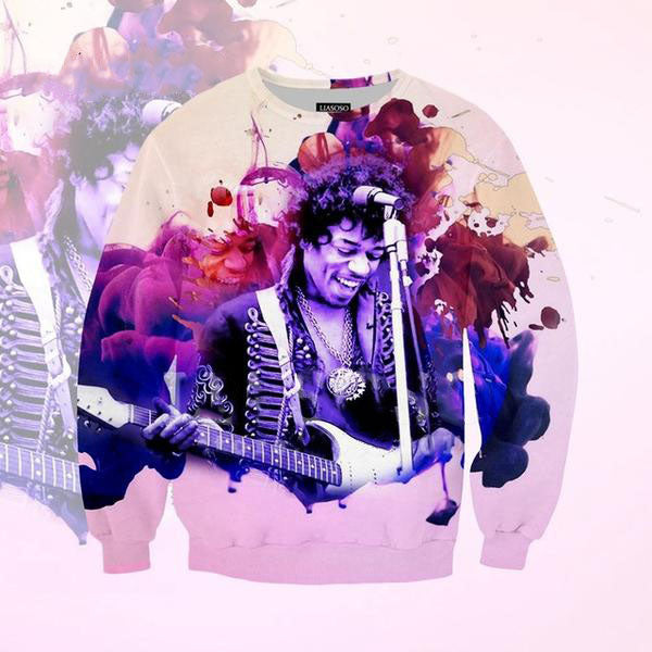 Electric Guitar Player Hoodies