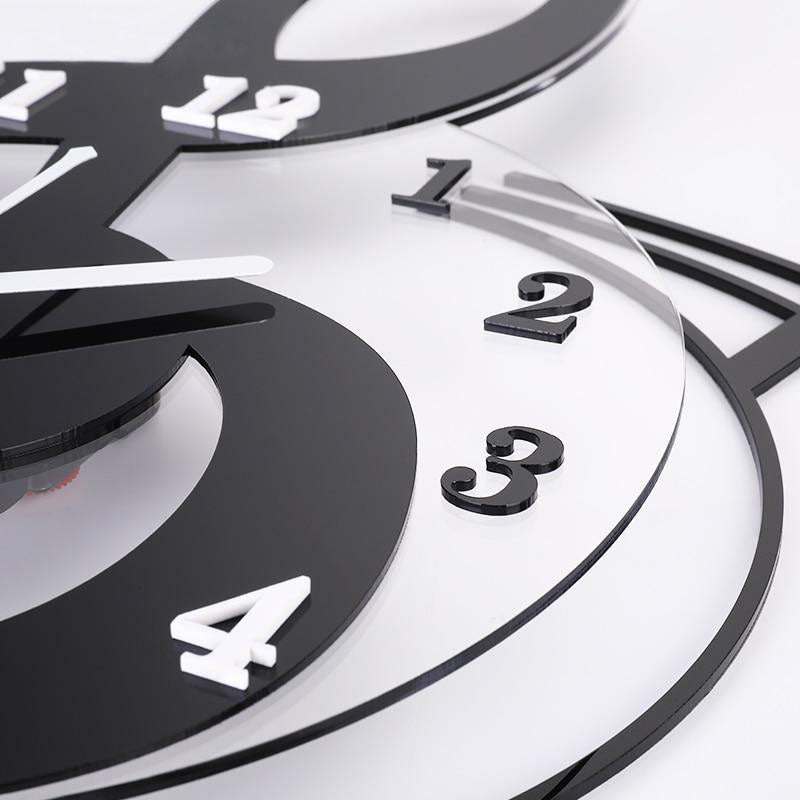 Music Treble Clef Swingable Wall Clock