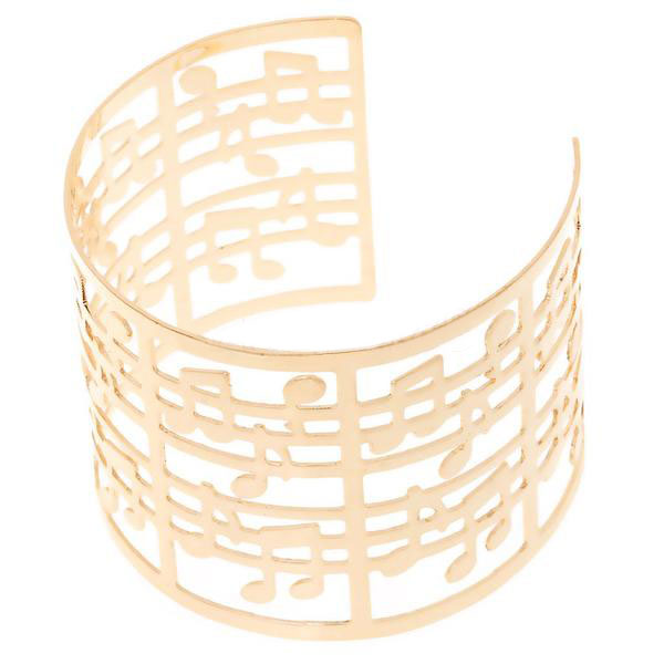 Free - Punk Music Notes Bangle