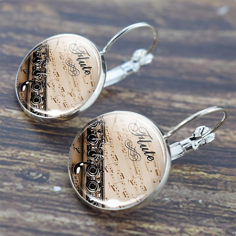 Free - Vintage Music Instruments Earrings