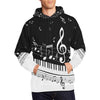 Piano and Music Notes Hoodie