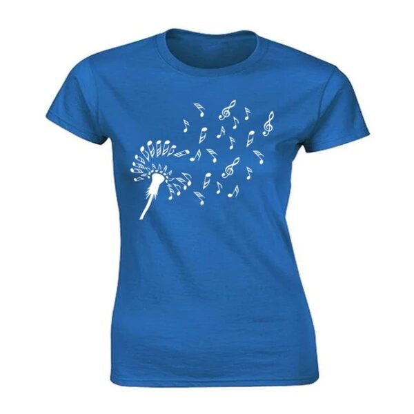 Music Symbol Print T-shirt