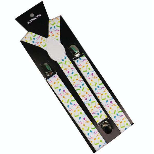 Free - Music Note Clip-on Suspenders