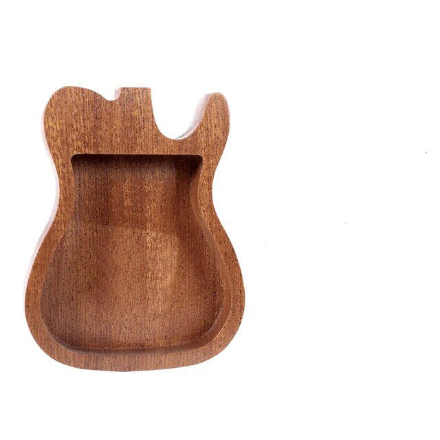 Wooden Guitar Accessories Storage