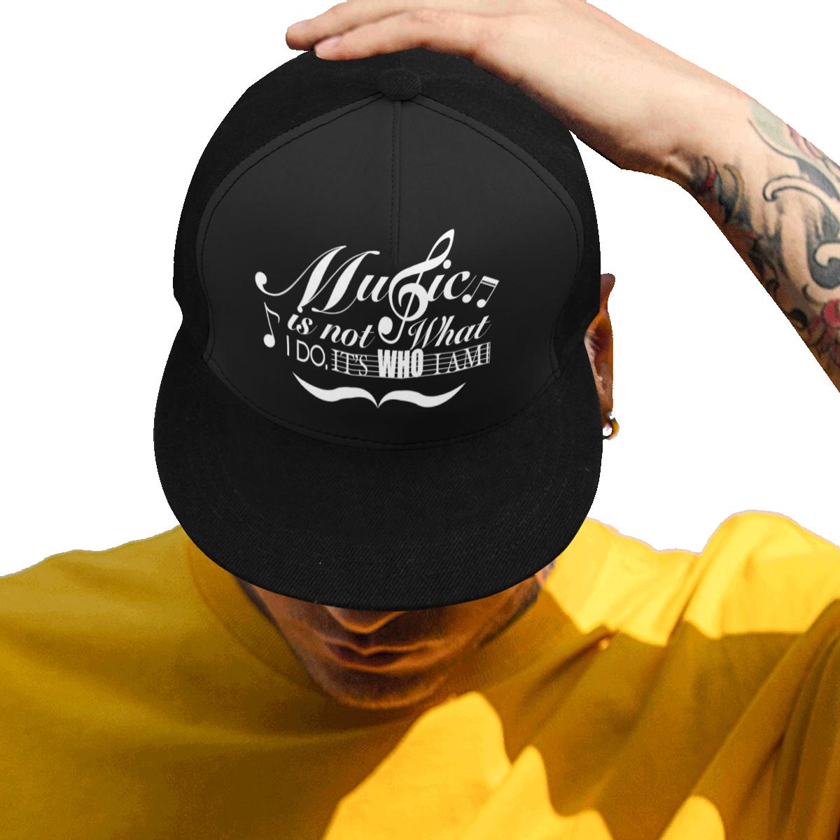 Music is not What I do Snapback Hat