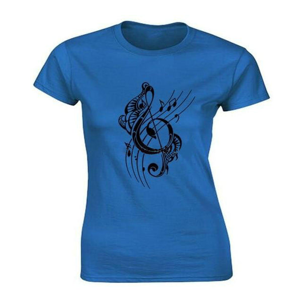 Musical Note Casual T-shirts - Artistic Pod