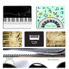Music Notes Piano Mouse Pad