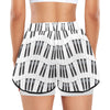 Piano Keys Sports Shorts