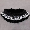 Piano Keys Kawaii Lace Skirt