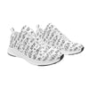 White Music Notes Women's Alpha Running Shoes