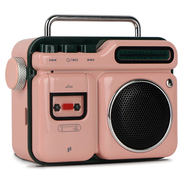 Retro Mini Radio Shape Bluetooth Speaker
