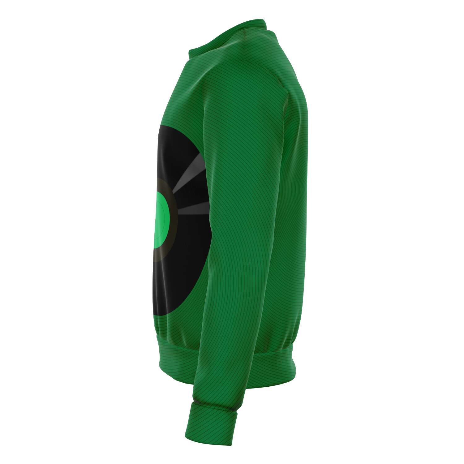 Vinyl Record Green Sweatshirt