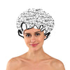 Music Notes Pattern Shower Cap