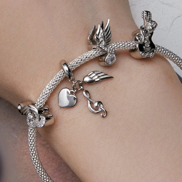 Music & Guitar Bracelet Charm
