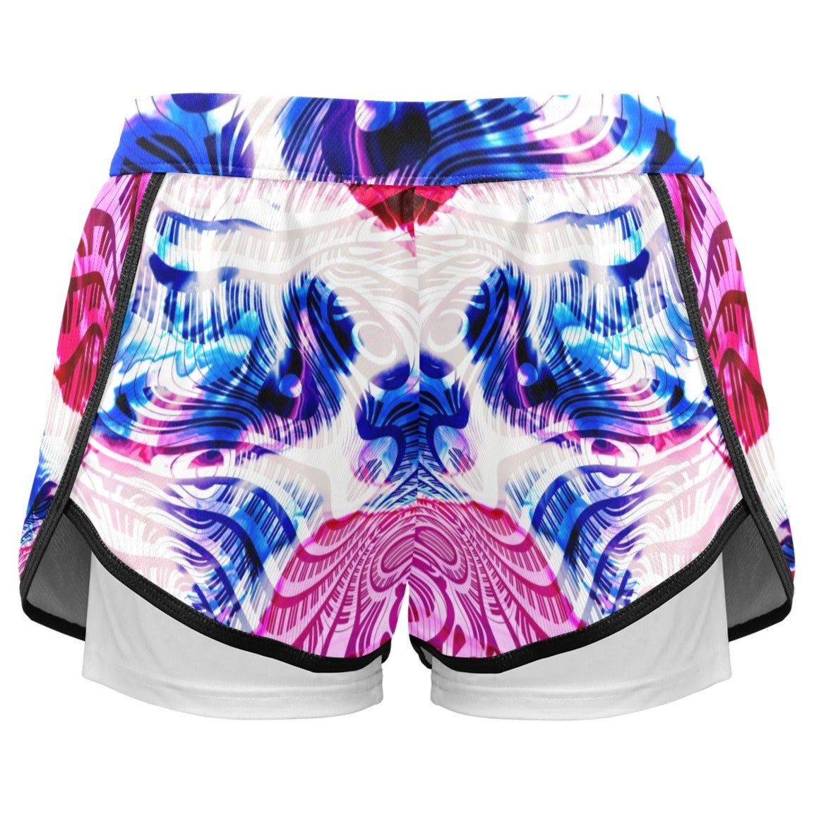 Piano Abstract Color Sports Shorts
