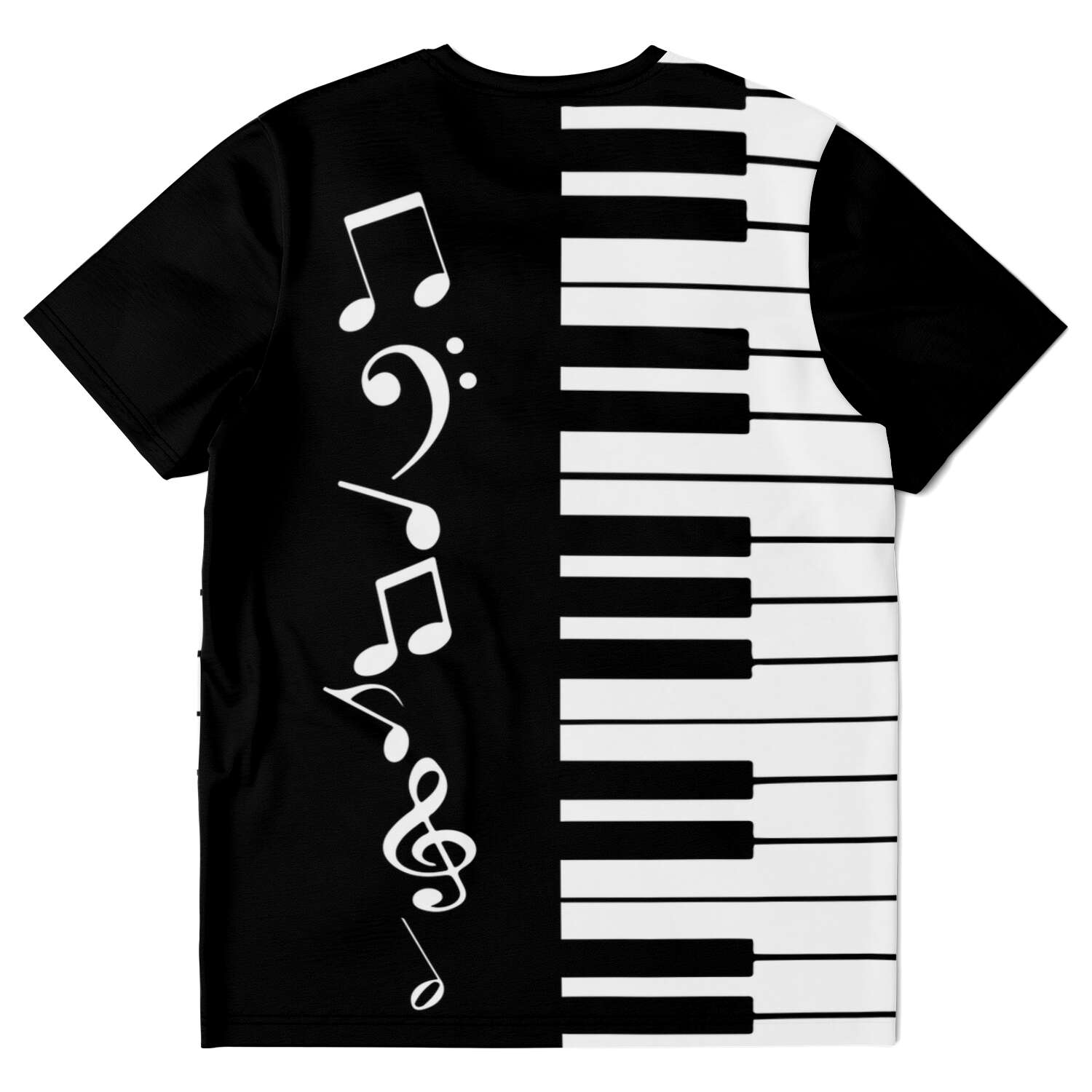 Piano And Musical Notes T-Shirt