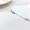 Sterling Silver Music Necklace