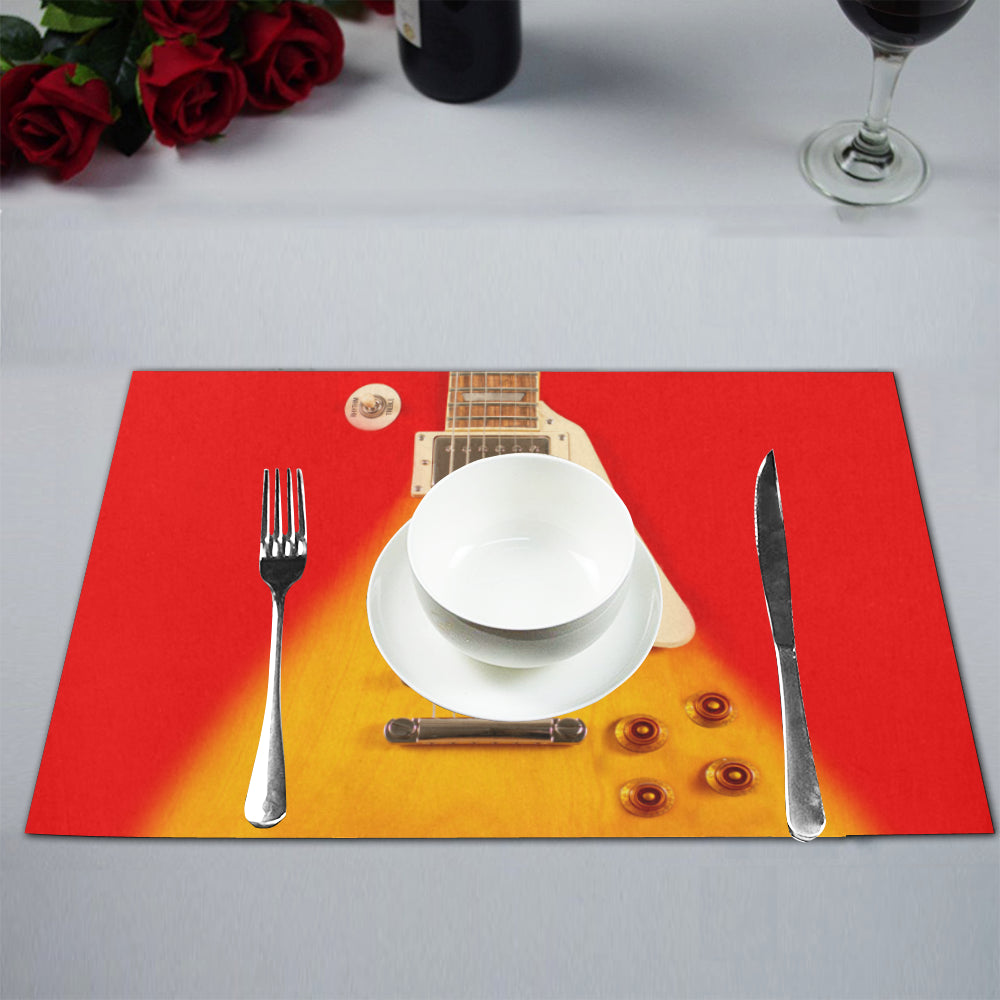 Awesome Guitar Placemats ( Set of 4)