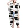 Piano Keys Chiffon Cover Up