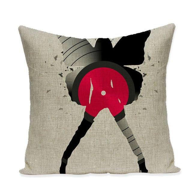 Music Guitar Saxophone Pillowcases