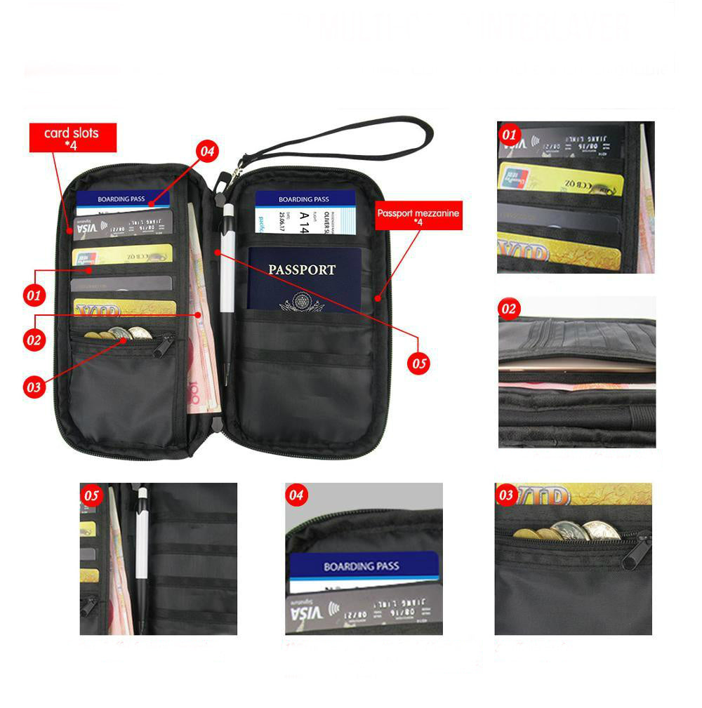Piano Keys Cards-Holder Bag