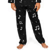 Music Notes Satin Pajamas