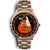 Electric Guitar Rose Gold Watch