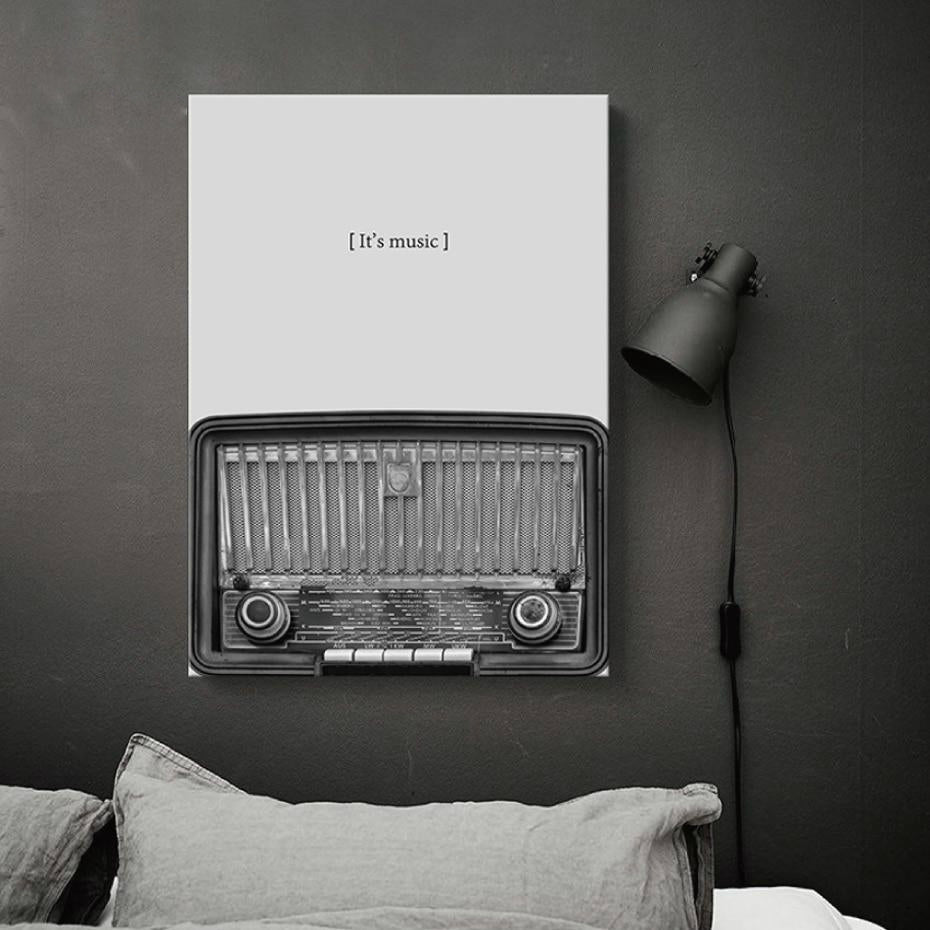 Free - Vintage Music Wall Art