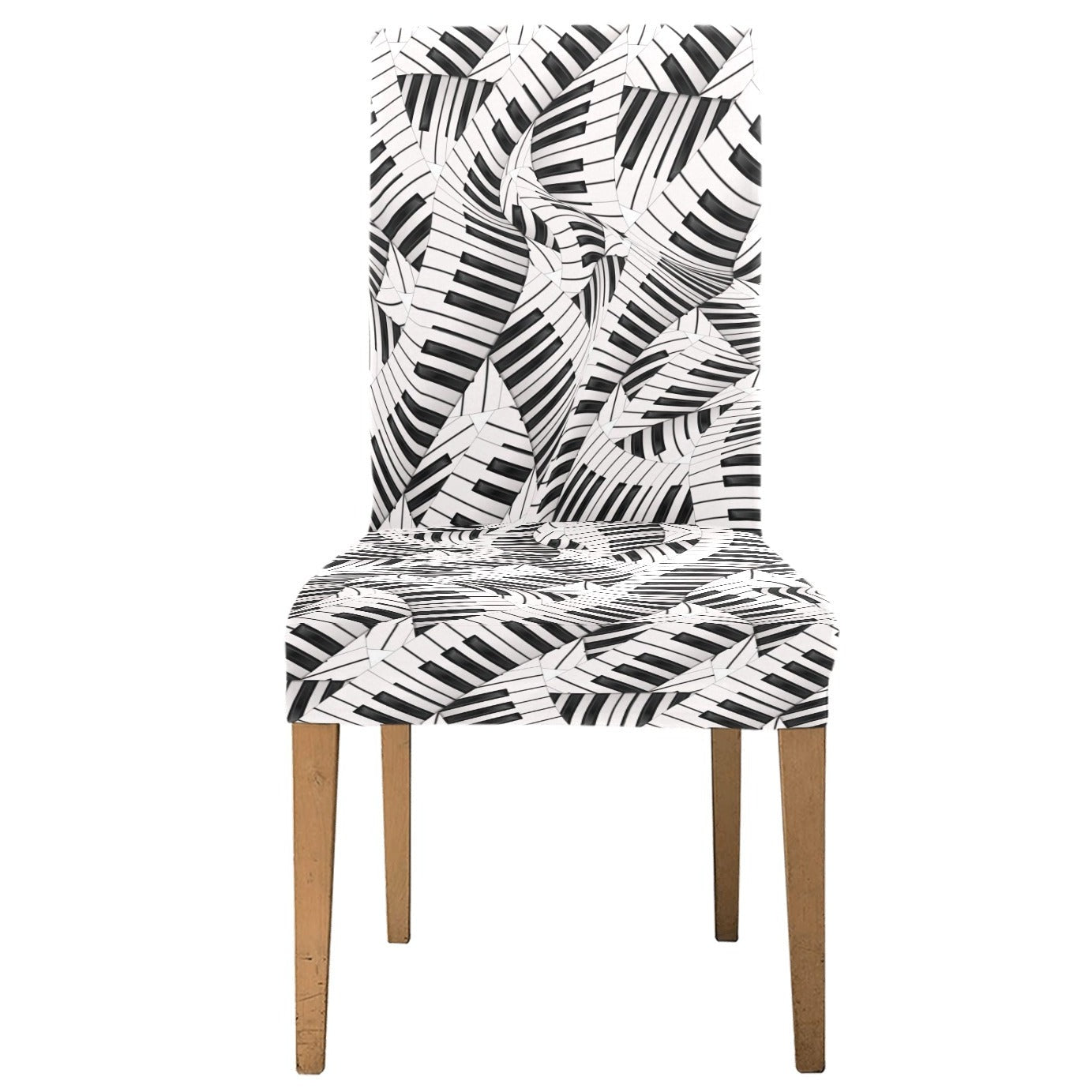 Piano Keys Chair Cover