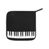 Piano Keys Oven Mitt With Pot Holder