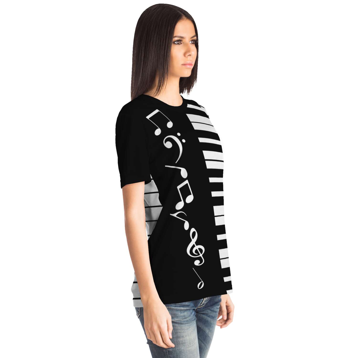 Piano And Musical Notes T-Shirt