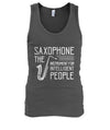 Saxophone Intelligence People Tank Top
